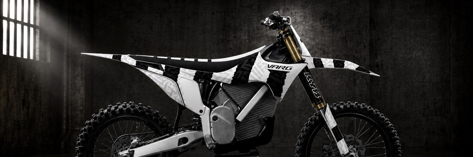 Prison Break black and white Stark Varg graphics kit by badaboom.creative